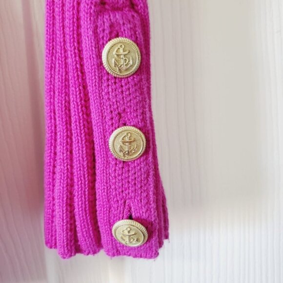 Banana Republic Y2K Tennis Prep Clueless Mean Girls Quiet Luxury Sweater S - Picture 4 of 8